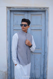 PLAIN GREY WAIST COAT