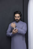 Mens Kurta Pajama Slate Grey