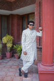 WHITE SHERWANI DESIGNER SPECIAL