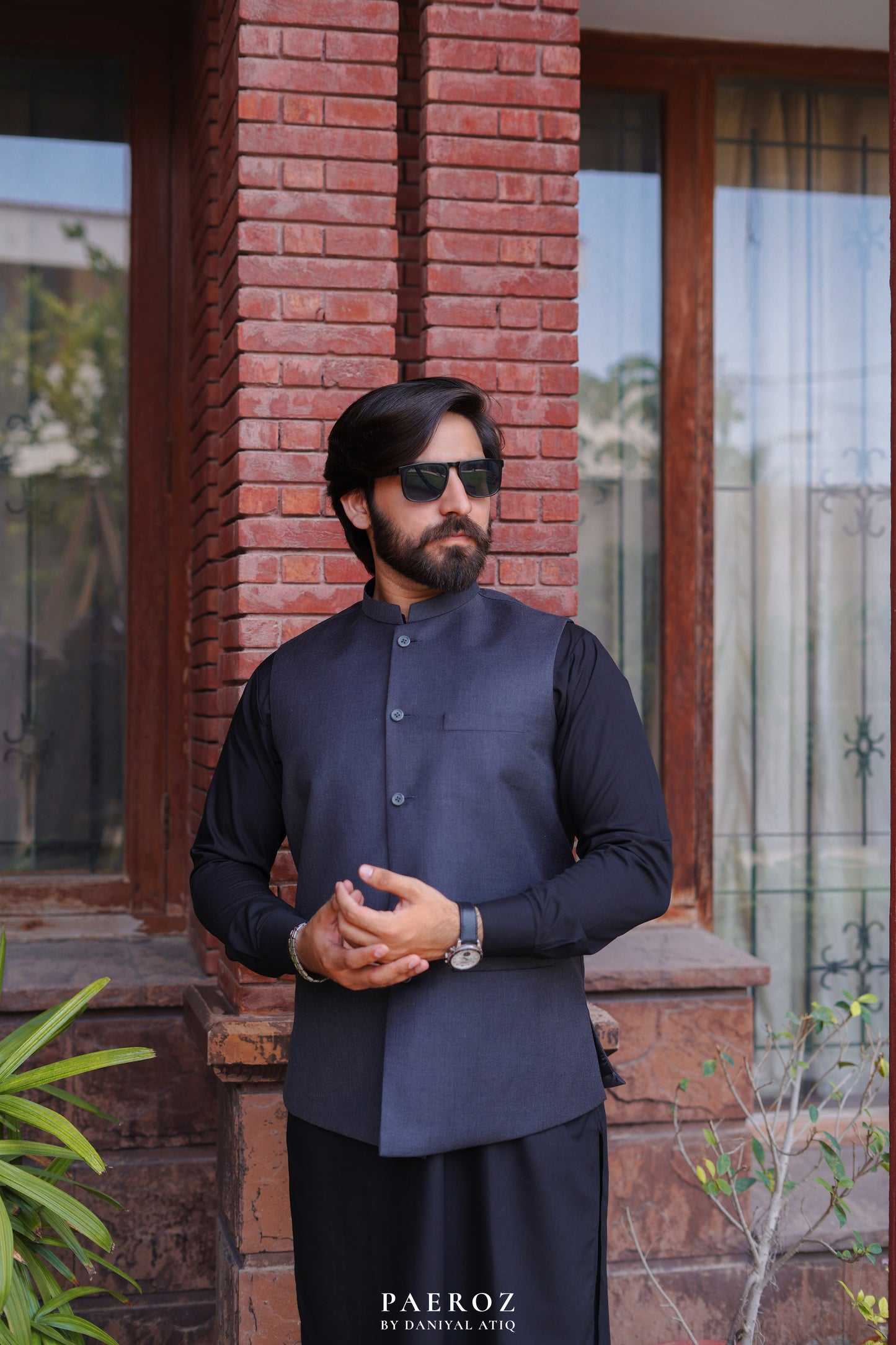 TRENDING DARK GREY WAIST COAT