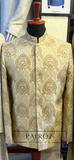 Fone Prince Coat – Handcrafted Front Work | Soft Bukram, Premium Fabric