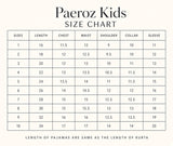 Navy Blue Kurta Pajama — Kids